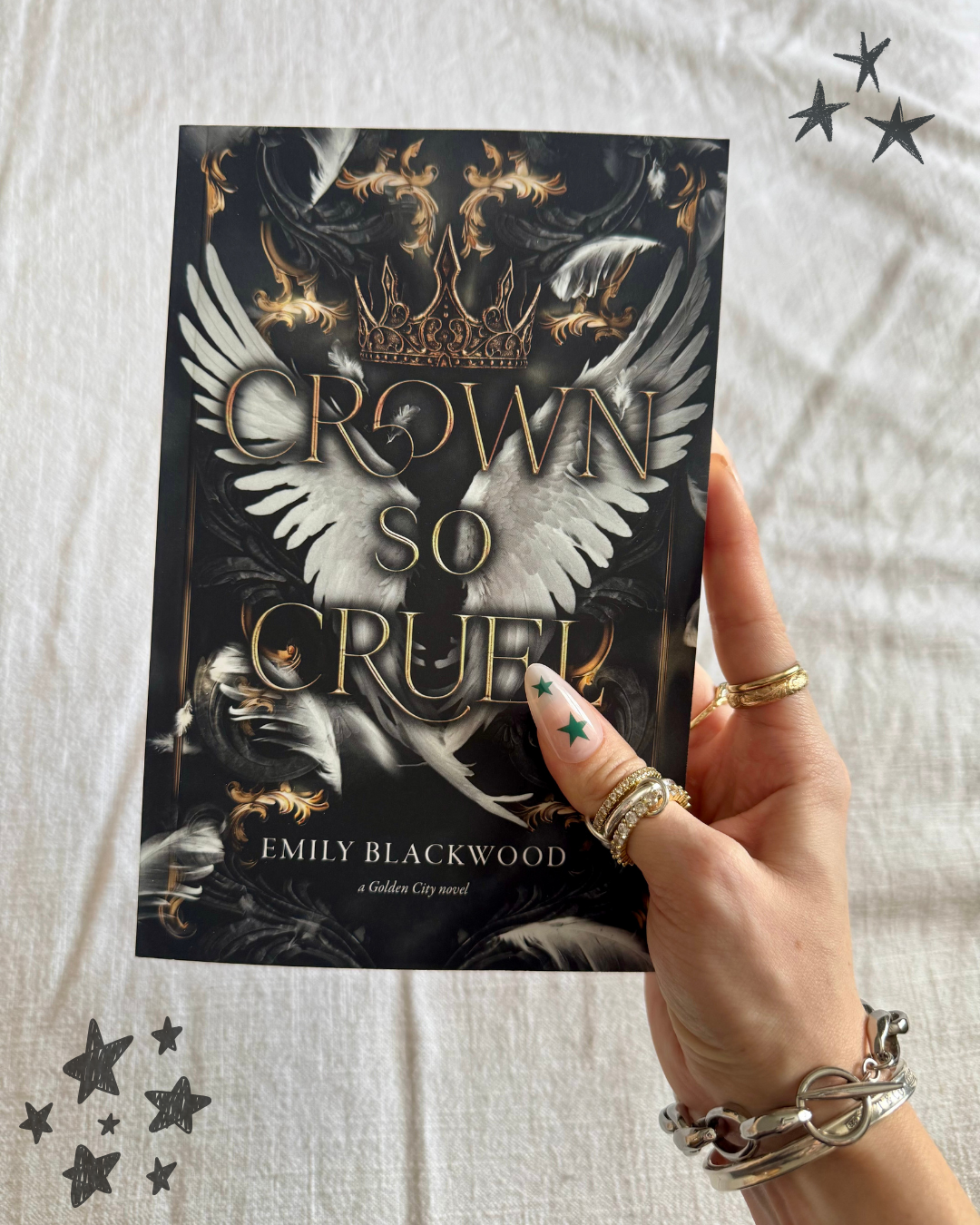 Crown so Cruel (A Golden City Novel) Signed Paperback