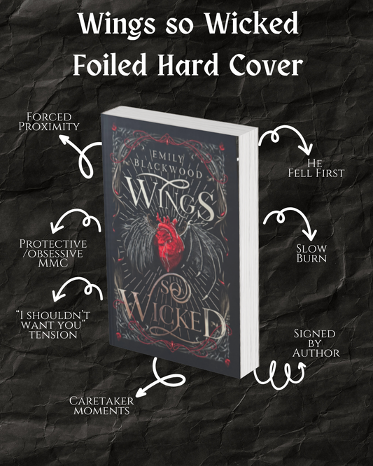 Special Edition Wings So Wicked Foiled Hardcover (Signed)