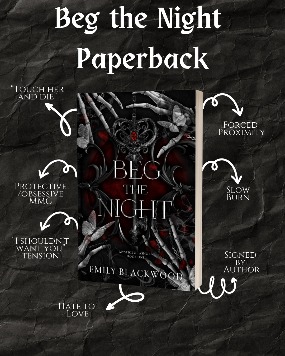 Beg The Night Signed Paperback