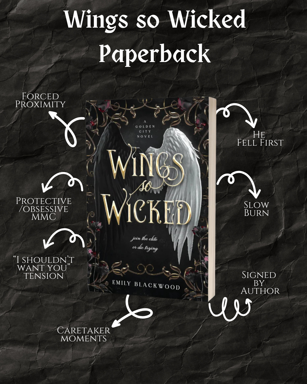 Wings So Wicked Signed Paperback