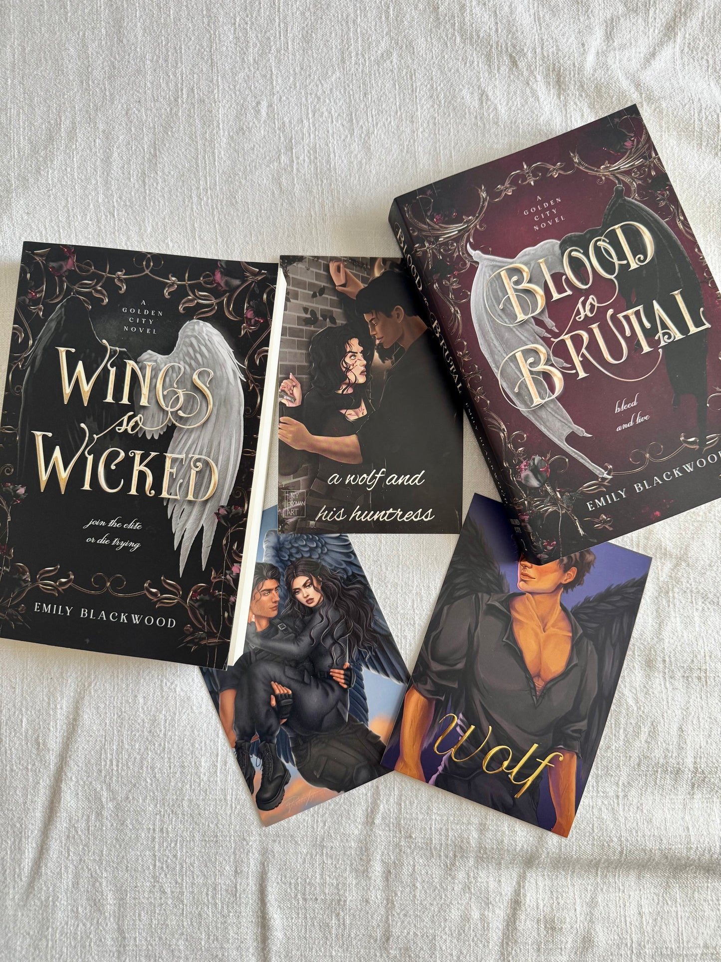 Golden City Duet Signed Paperback Bundle
